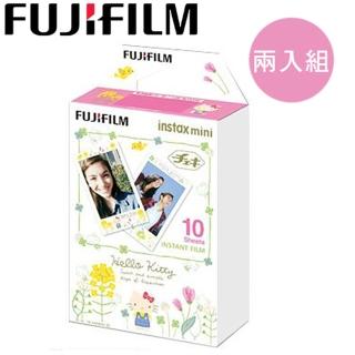 【FUJIFILM 富士】instax mini HELLO KITTY 3 手繪版底片(2入組)