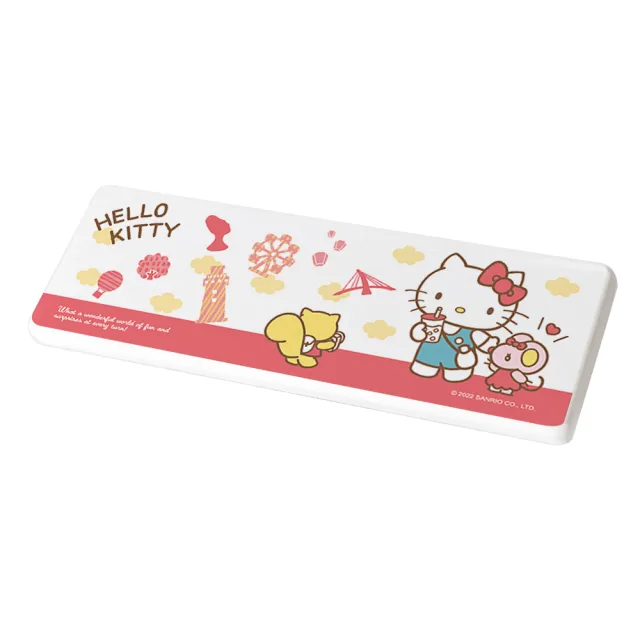 【SONA森那家居】Sanrio三麗鷗 hello kitty 凱蒂貓 珪藻土 吸水 洗漱墊 防潮(24x8x0.9 防潮 杯墊 瀝水)