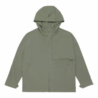 【KANGOL】外套 淺綠 連帽 中性(6225142071)