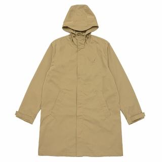 【KANGOL】外套 長版 風衣 深卡其 中性(6255142030)