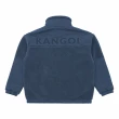 【KANGOL】外套 藍 拼接 羊羔毛 立領 中性(6155144082)