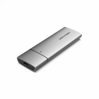 【VENTION 威迅】USB 3.1 Gen 2-C M.2 NVMe 鋁合金硬碟盒(KPG 系列)