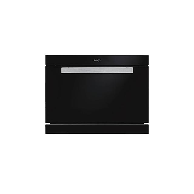  Svago蒸烘烤變頻微波爐VE8966，崁入式設計，雙烤溫控功能，支援蒸氣追加，變頻技術節省電力，26L容量適閤家用，提供多樣化料理選擇，全省安裝，偏遠地區及外島不送貨。 