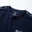 【Tommy Hilfiger】男生 圓領針織衫T恤 休閒長袖上衣 FRENCH TERRY LONG SLEEVE(海軍藍)