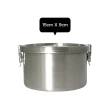【LINOX】抗菌不鏽鋼調理碗附蓋組+密封餐盒(唐榮抗菌不鏽鋼)