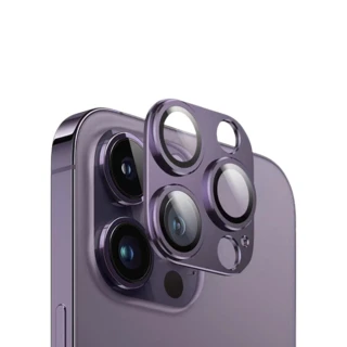 【穿山盾】iPhone14 Pro/14 Pro Max原色金屬三鏡頭保護貼