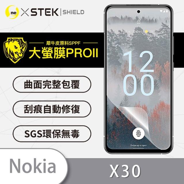 【o-one大螢膜PRO】Nokia X30 5G 手機螢幕保護貼(輕微划痕修復 輕薄抗擊 裸機質感)