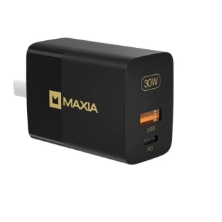 【MAXIA】30W  USB 1A1C全兼容急速充電器(MVC-A30W)