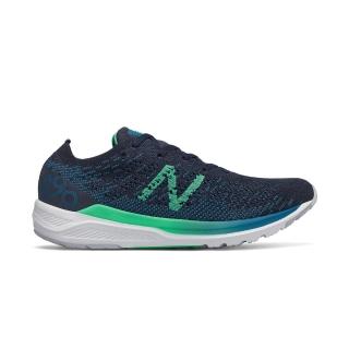 【NEW BALANCE】女 慢跑鞋 運動 路跑 B楦 890 v7 輕量 透氣 紐巴倫 深藍 綠(W890GG7B)