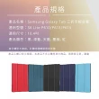 【JHS】Samsung Galaxy Tab S6 Lite 10.4吋 P610 P613 P615 三折皮套(P613 P615 附鋼化貼+修復液+輔助包組)