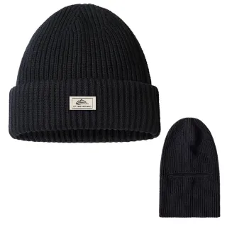 【GOLOV.EJOY】保暖親膚兩用帽 帽子 面罩 跑步 騎自行車 登山 旅行 防風防寒(帽型立體 運動好幫手)