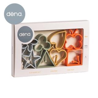 【dena 西班牙】多功能軟積木疊疊樂-驚喜翻轉組-大地色(益智玩具/固齒器/洗澡玩沙玩具/軟積木/兒童禮物)