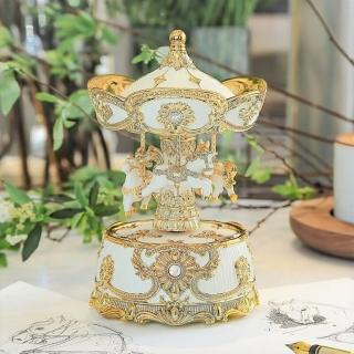 【JARLL 讚爾藝術】旋轉木馬 音樂盒(卡農經典前奏)