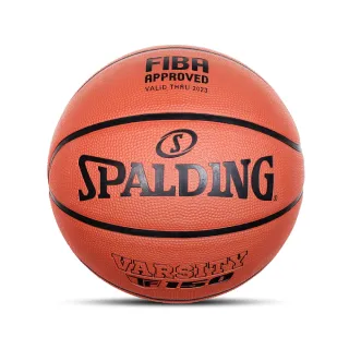 【SPALDING】籃球 TF150 FIBA認證 斯伯丁 橘 戶外球 耐磨 橡膠 7號球(SPA84421)