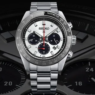 【SEIKO 精工】熊貓2.0 PROSPEX系列 太陽能計時腕錶 禮物 送禮 推薦(SSC911P1/V192-0AH0N)