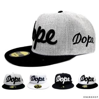 【ENANSHOP 惡南宅急店】DOPE板帽 韓國流行 棒球帽 男帽女帽 遮陽帽 嘻哈帽 街舞帽-0143G