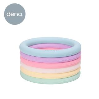 【dena 西班牙】多功能創意圓圈圈-夢幻色(益智玩具/固齒器/玩沙玩具/軟積木/兒童禮物)