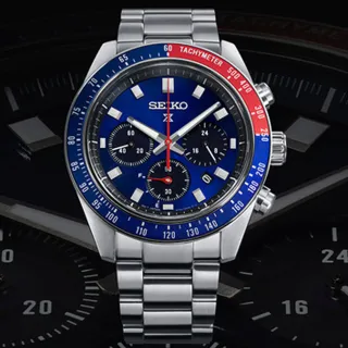【SEIKO 精工】熊貓2.0 PROSPEX系列 太陽能計時腕錶 禮物 送禮 推薦(SSC913P1/V192-0AH0B)