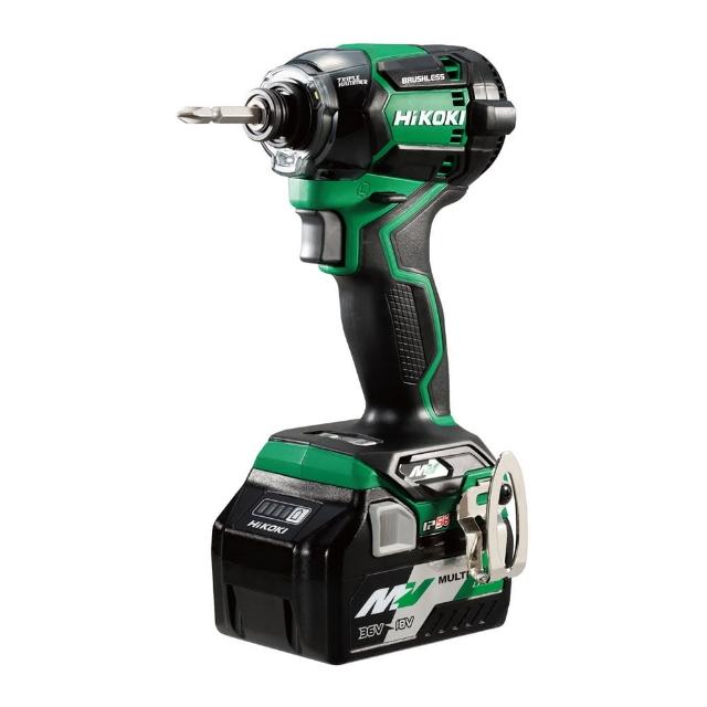 【HIKOKI】MV 36V充電式無刷衝擊起子機-雙電BSL36A18(WH36DC)
