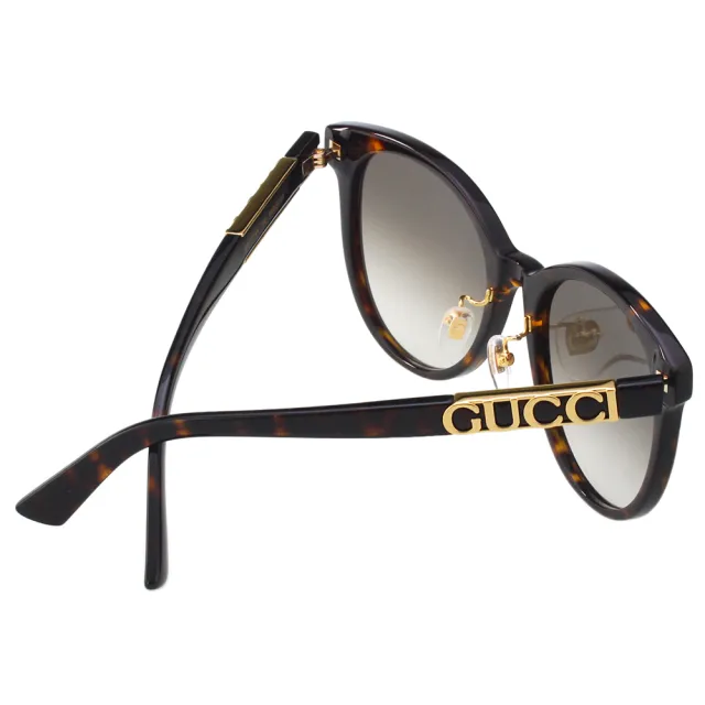 【GUCCI 古馳】太陽眼鏡GG1191SK(琥珀色)