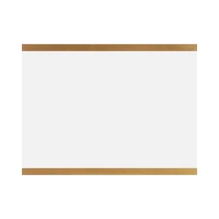 【TRENY】海報A4證書展示廣告框-橫式金色