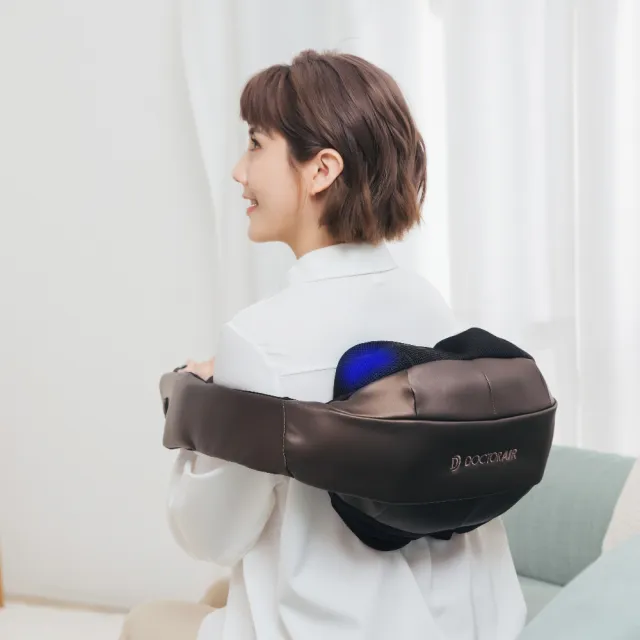 DOCTOR AIR】3D無線肩頸深層按摩器MN-05(咖) - momo購物網- 好評推薦