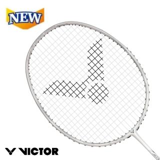 【VICTOR 勝利體育】羽球拍 精選球拍(極速 JS-T1 H 淺灰)