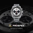 【SEIKO 精工】PROSPEX SPEEDTIMER新版熊貓太陽能三眼計時腕錶/41.4mm/SK035(SSC911P1/V192-0AH0N)