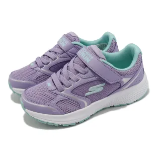 【SKECHERS】童鞋 Go Run Consistent-Vivid Vista 運動鞋 中童 小朋友 紫 藍(302585LPRAQ)