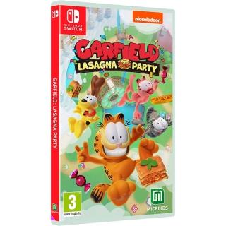 【Nintendo 任天堂】NS Switch 加菲貓千層麵派對(臺灣公司貨-中文版)