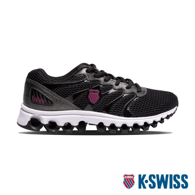 【K-SWISS】輕量訓練鞋 Tubes 200-女-黑/黑豹紋(97112-051)