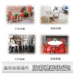 【ONE 生活】貝殼造型休閒椅4入 台灣製(PP耐衝擊新料/抗UV/通過SGS檢驗)