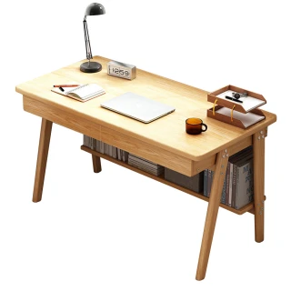 【寶德家居】北歐風書桌77款120CM D00153(電腦桌 工作桌 化妝台 梳妝台 桌子 辦公桌 木桌)