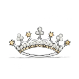 【IVI2002】甜心皇后珍珠皇冠造型胸針