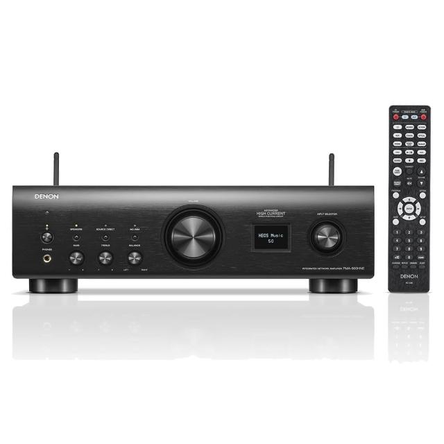 內建音樂串流功能的 DENON PMA-900HNE 網路串流綜合擴大機，支援多種串流服務，提供高品質音響體驗。具備 BSMI 許可字號，適閤家庭與專業音響系統使用。