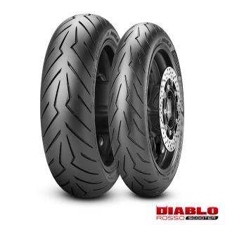 【PIRELLI 倍耐力】DIABLO ROSSO Scooter速克達專用 13吋(120/70-13 53P)