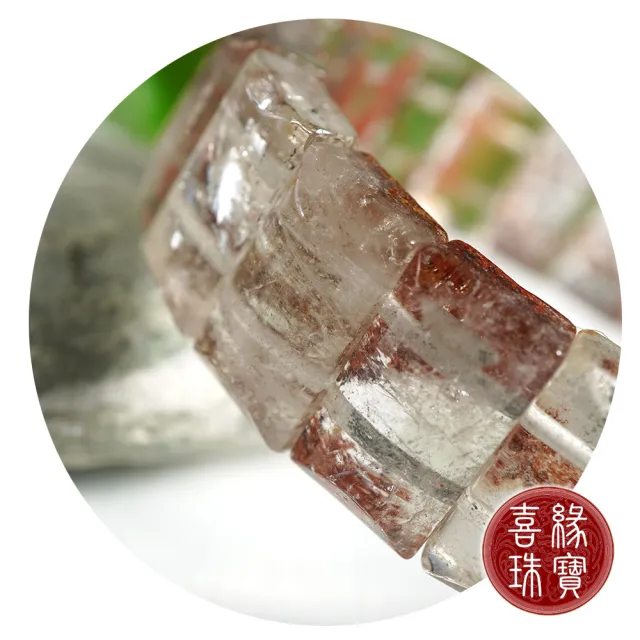 【喜緣玉品】天然彩幽靈手排01(49g)