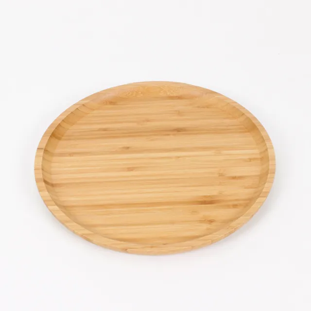 【邸家 DEJA】日式木托盤 圓形 25cm