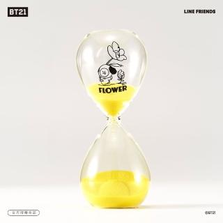 【CarryPlus】BT21花漾10分鐘沙漏計時器-CHIMMY 黃色(LINE FRIENDS官方授權)