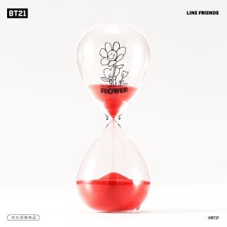 【CarryPlus】BT21花漾10分鐘沙漏計時器–TATA款 紅色(LINE FRIENDS官方授權)