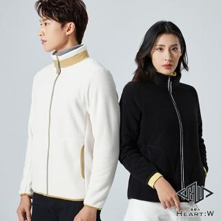 【Heart:W 新職人】現貨 時尚簡約情侶款防風保暖珊瑚外套※(保暖外套/防風外套/男女款式/售完不補)