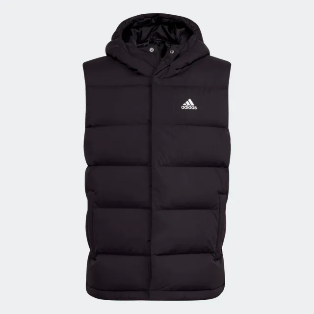 adidas 愛迪達 運動服 羽絨外套 男外套 黑 HELIONIC VEST(HG6277)