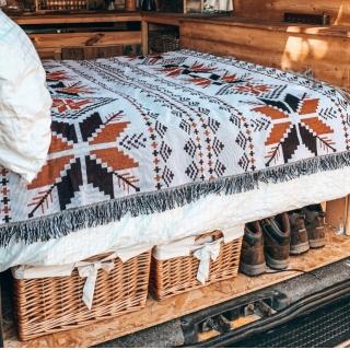 【May shop】ins民族風野餐墊野餐布防潮墊戶外露營地墊