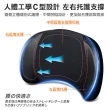 【BONFORM】超彈力柔韌皮革雙拼低反發記憶棉腰墊(B5725-76BK)