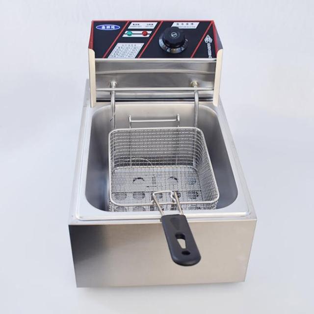 220V/110V油炸爐電炸爐油炸鍋不鏽鋼電炸爐6L大容量(關東煮/油炸鍋/電炸爐)
