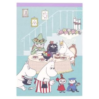 【sun-star】moomin 嚕嚕米 A6 彩色便條本 家族(文具雜貨)