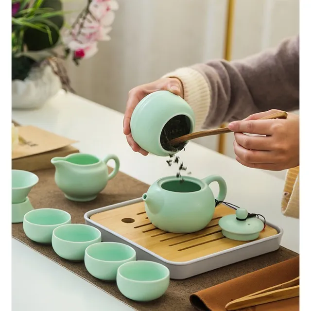 【Life365】泡茶組 茶具組 攜帶式茶具 泡茶 陶瓷茶具 隨身茶具(RS1069)