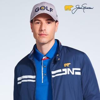 【Jack Nicklaus 金熊】GOLF可調節式六片帽(灰色)