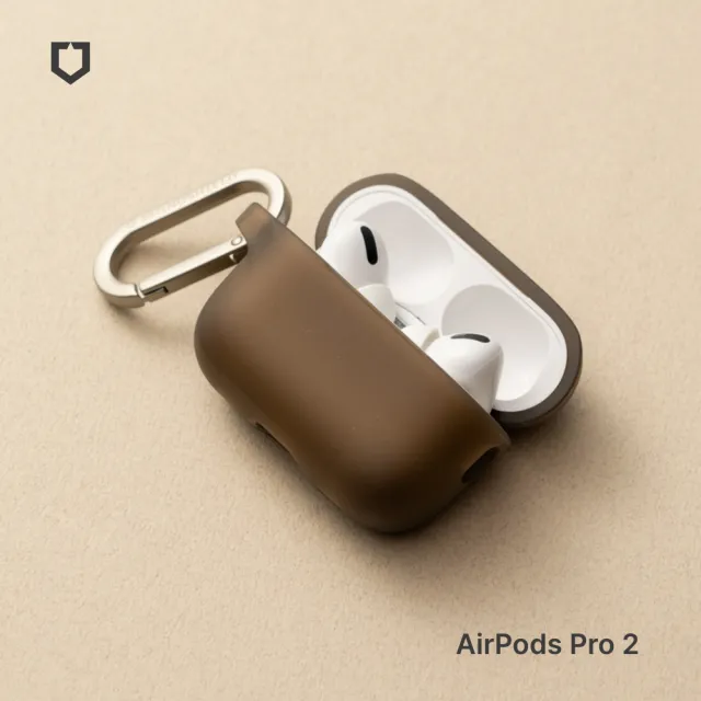 【RHINOSHIELD 犀牛盾】AirPods Pro 第2代 無線耳機防摔保護套(耳機保護殼 獨家耐衝擊材料 原廠出貨)