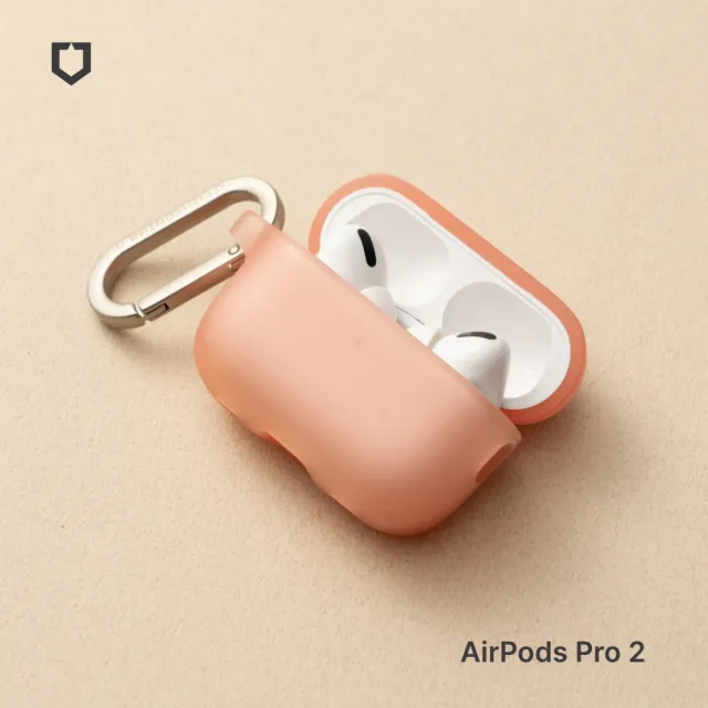 【RHINOSHIELD 犀牛盾】AirPods Pro 第2代 無線耳機防摔保護套(耳機保護殼 獨家耐衝擊材料 原廠出貨)